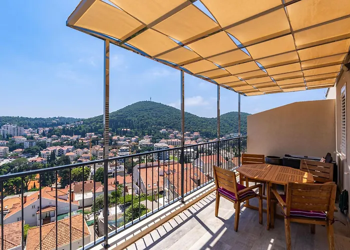 The Panoramic View Penthouse Sweet Petite With Private Parking *