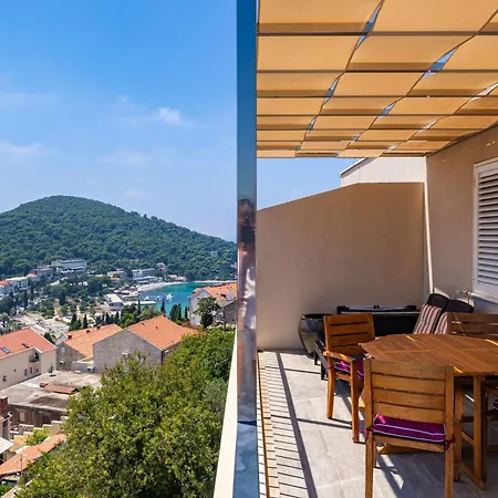 Apartament The Panoramic View Penthouse Sweet Petite Dubrownik