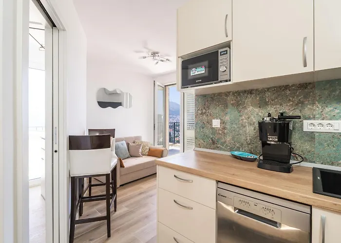 Apartamento The Panoramic View Penthouse Sweet Petite With Private Parking *